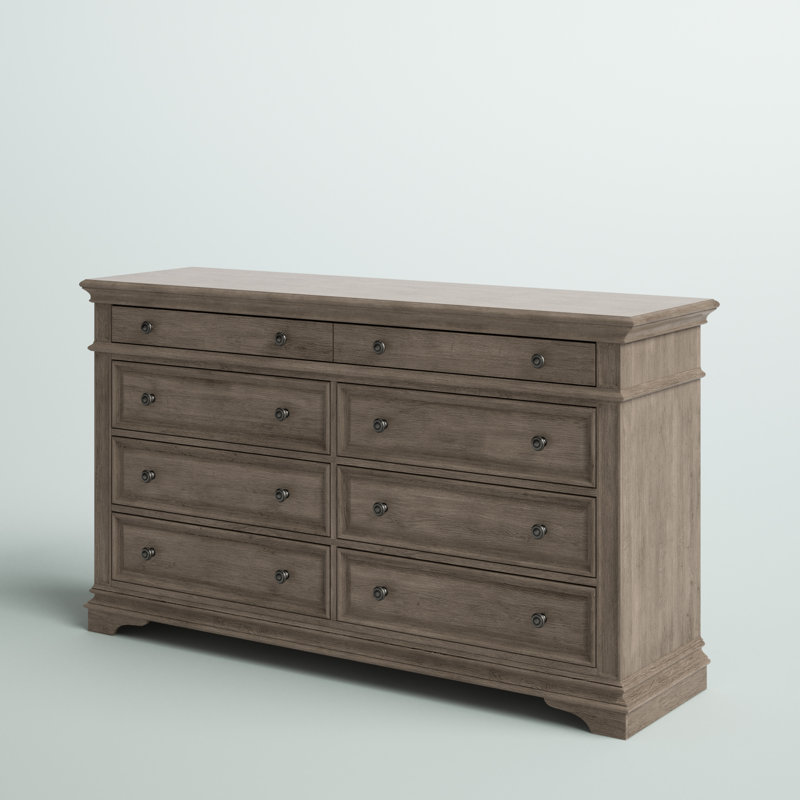 Greyleigh™ Easton 8 Drawer 66'' W Double Dresser & Reviews Wayfair